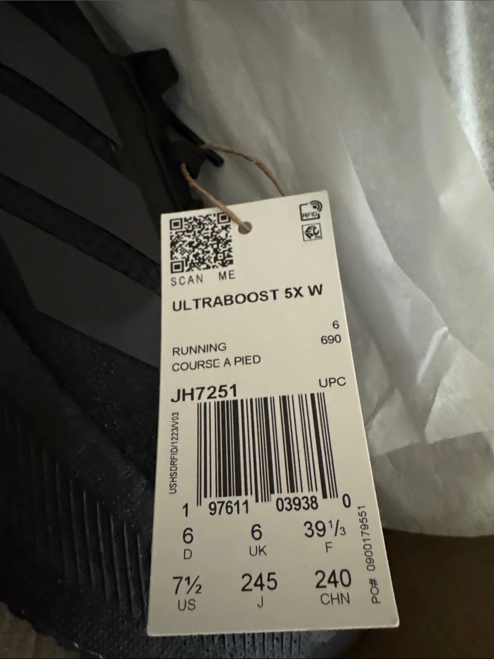 WOMEN'S ADIDAS ULTRABOOST 5X RUNNING SHOES